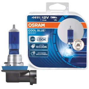 Sijalica, 12V, H11, 75W, COOL BLUE BOOST, Duobox, par