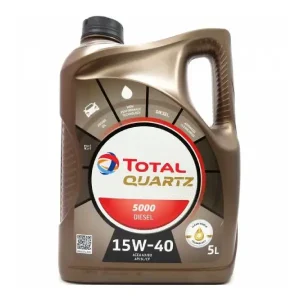 Ulje za motor, TOTAL, Q5000D, diesel, 15W-40, 5L